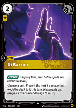 Riftbound: League of Legends Singles - Ki Barrier Vendetta - Singles 126 FOILED