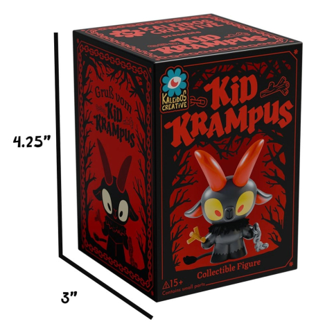 PRECOMENZI - Kid Krampus Mini Figures S1 8 cm Blind Box Display (6)