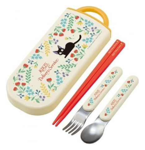 Kiki's Delivery Service Chopsticks Spoon Fork Box Set Botanical Garden [3]