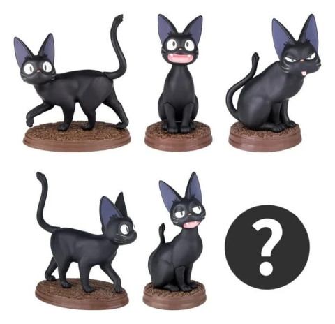 Kiki's Delivery Service Mini Figures Collection Jiji 5 cm Blind Box Assortment (6) [1]