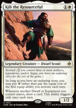 Singles Trading Card Games - Kíli the Resourceful The Hobbit - Singles 17 FOILED
