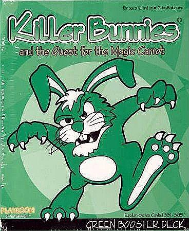 Board Games - Killer Bunnies and the Quest for the Magic Carrot: GREEN Booster