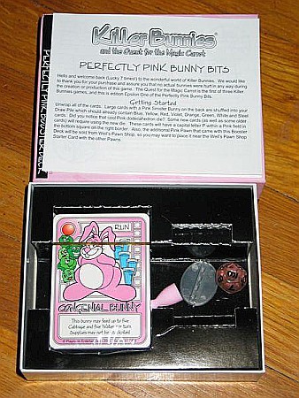 Killer Bunnies and the Quest for the Magic Carrot: Perfectly PINK Booster [3]