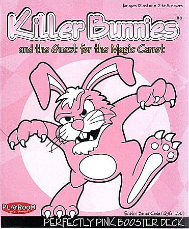 Board Games - Killer Bunnies and the Quest for the Magic Carrot: Perfectly PINK Booster