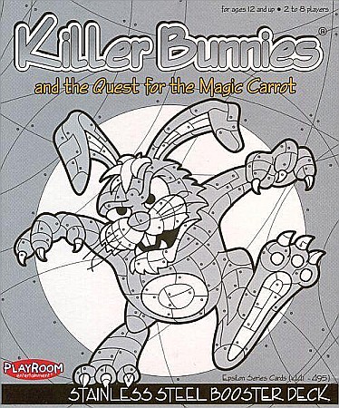 Board Games - Killer Bunnies and the Quest for the Magic Carrot: Stainless STEEL Booster
