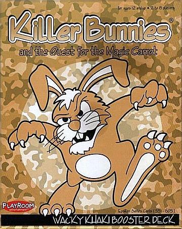 Board Games - Killer Bunnies and the Quest for the Magic Carrot: Wacky KHAKI Booster