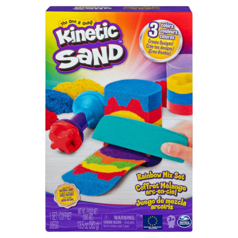 Jocuri si jucarii - Kinetic Sand Curcubeu