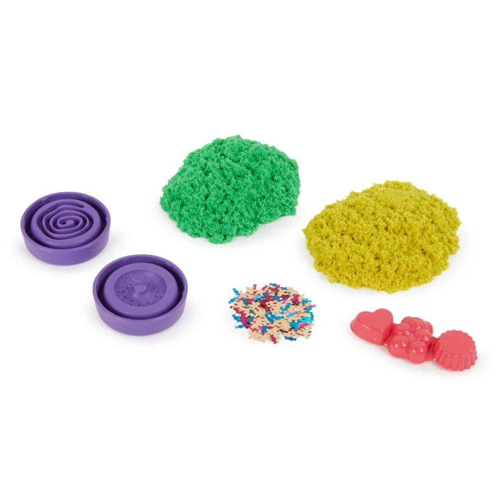 Kinetic Sand Flowfetti - Nisip Kinetic in Tub cu Accesorii, Model Surpriza [3]