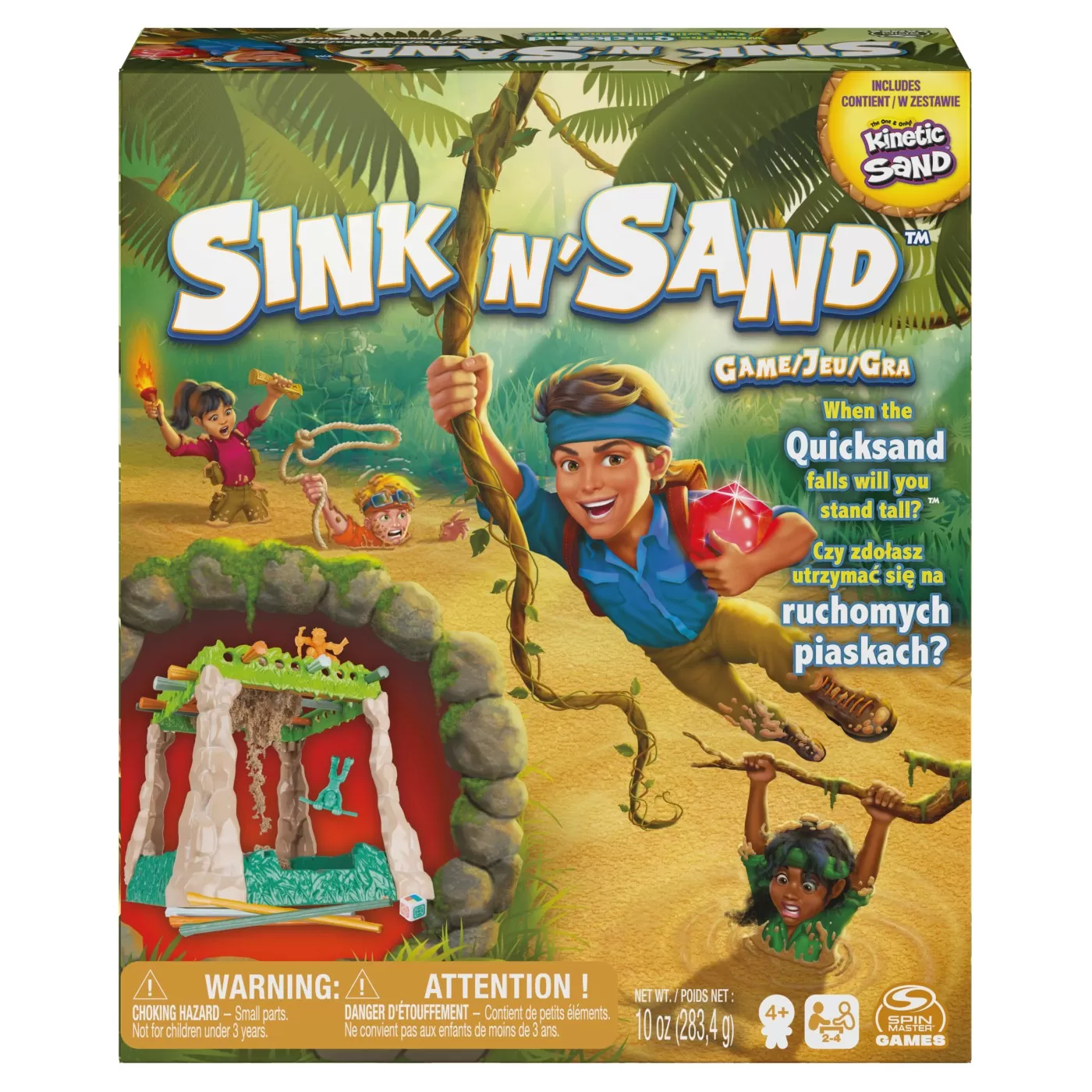 Board Games - Kinetic Sand Sink N Sand Joc de Aventura Interactiv