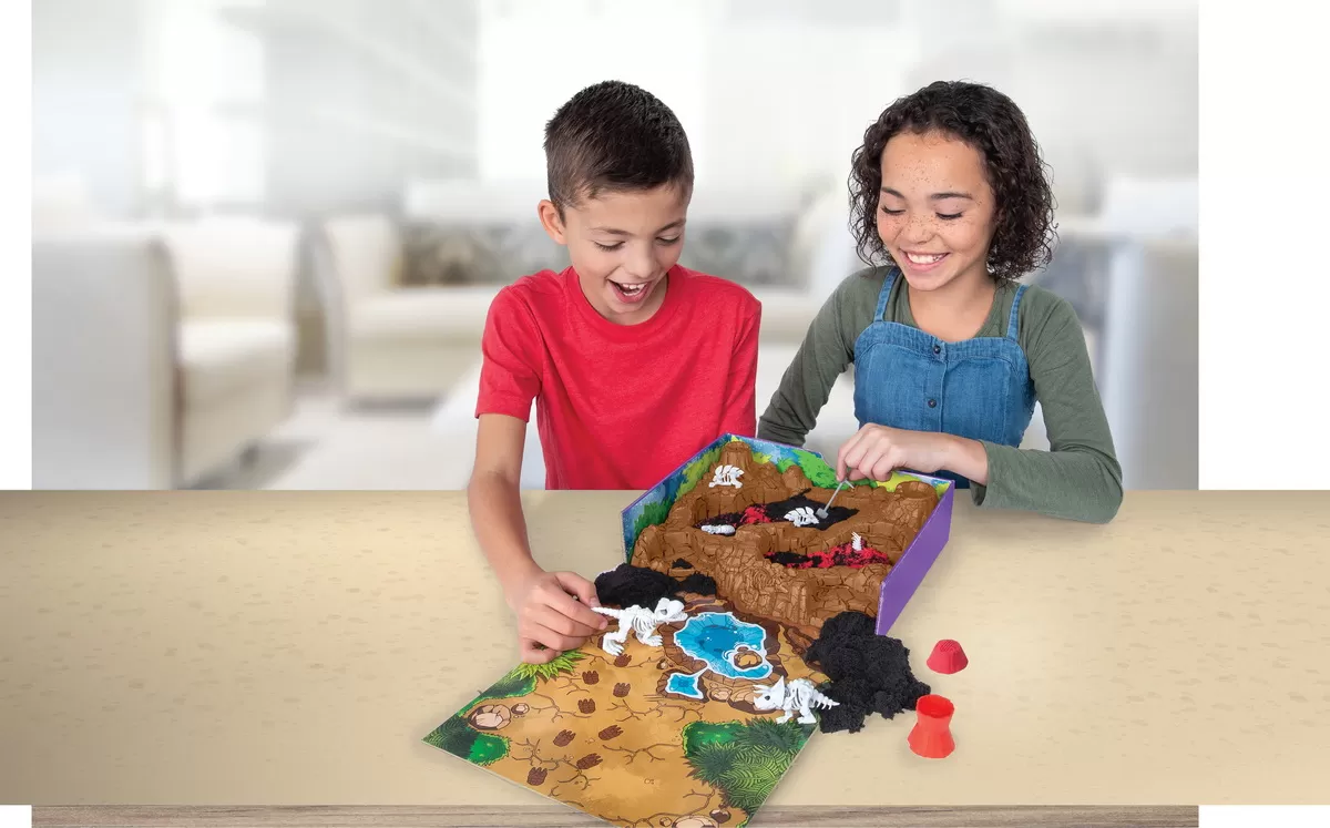 Kinetic Sand Sit Arheologic Dinozauri [2]