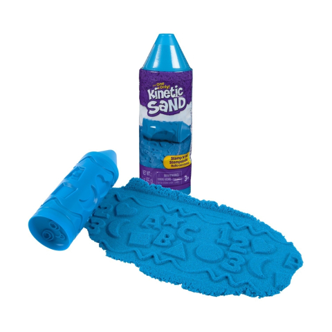 Noutati - Kinetic Sand Stamp 'n Roll - Nisip Kinetic cu Rola si Stampile