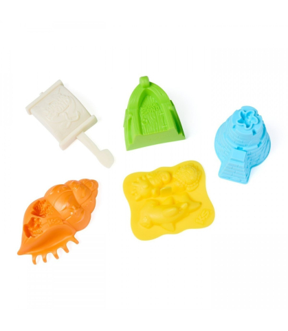 Kinetic Sand Tarm Nisipos - Set Creativ 900 g, 3 Culori [9]