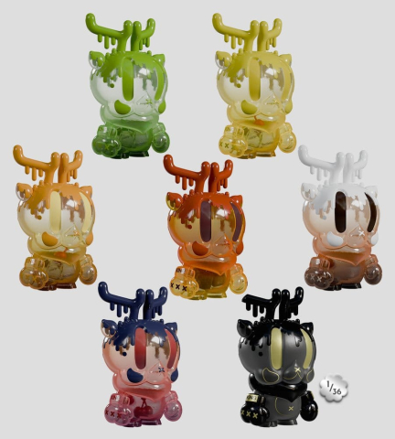 King Deer Distilled Mini Figures Blind Box Display (6) [10]