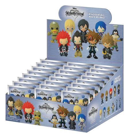PRECOMENZI - Kingdom Hearts 3D Foam Bag Clips Series 3 Display (24)