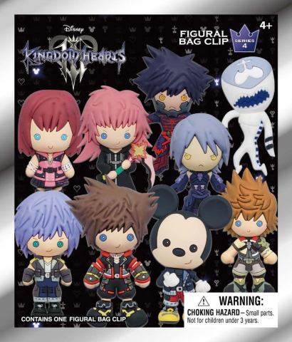 Kingdom Hearts 3D PVC Bag Clips Series 4 Display (24) [1]