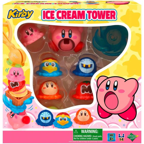 Games - Kirby game Ice Cream Stacking Tower