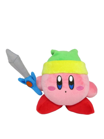 PRECOMENZI - Kirby Plush Figure Kirby with Sword 12 cm