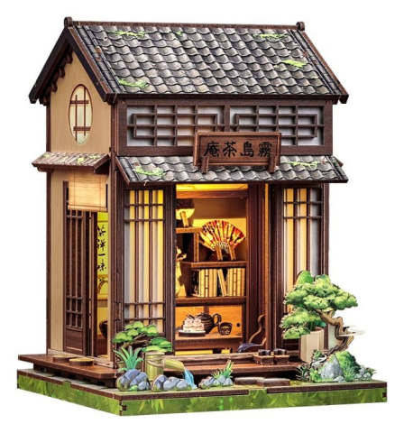 Kirishima Cha-an - DIY Miniature House Kit cu LED [1]