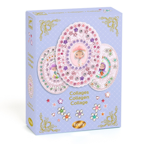 Noutati - Kit creativ colaj Amy & Co, Djeco