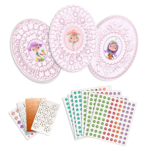 Kit creativ colaj Amy & Co, Djeco [4]