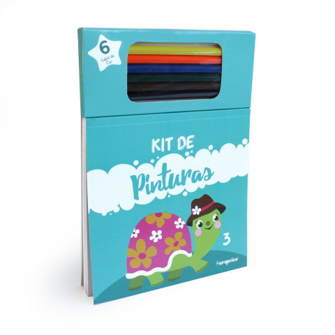 Carti de colorat si educative - Kit de colorat 3