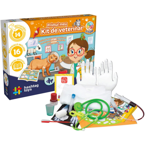 Noutati - Kit de Veterinar - Joc Educativ pentru Copii