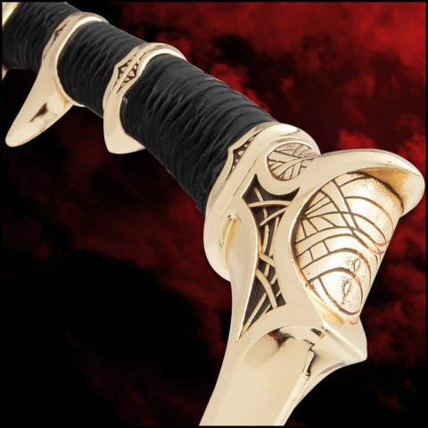 Kit Rae Swords of the Ancients Replica Savathos-Mithrodin War Sword Gold Version 111 cm [2]