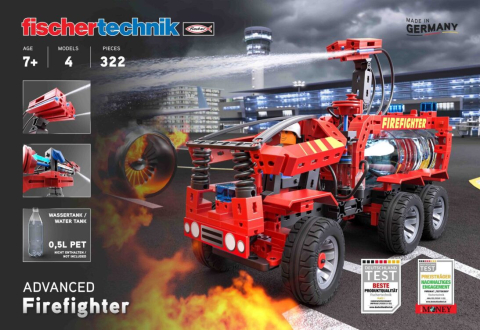 Kit STEM Masina de pompieri, Fischertechnik [1]