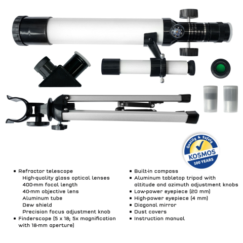 Kit STEM Telescop 100x, Thames & Kosmos [4]