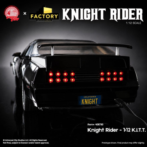 Knight Rider Action Figure 1/12 K.I.T.T. with Michael Knight [4]