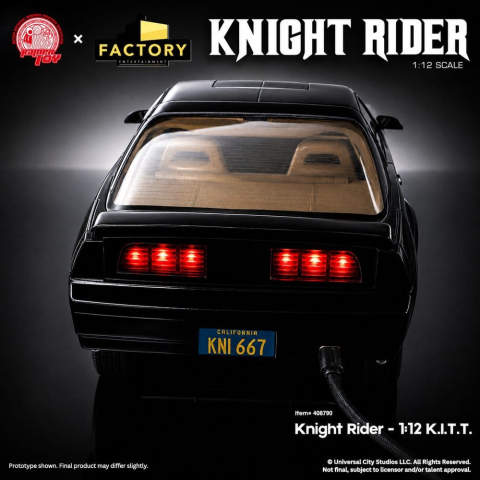 Knight Rider Action Figure 1/12 K.I.T.T. with Michael Knight [2]