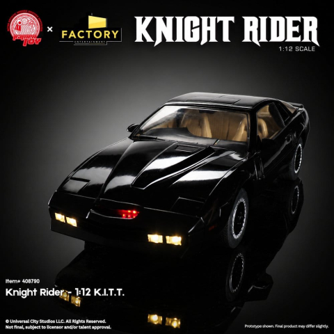 Knight Rider Action Figure 1/12 K.I.T.T. with Michael Knight [1]