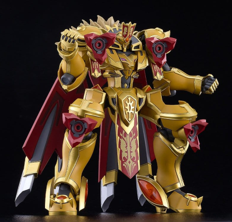 Knight's & Magic Moderoid Plastic Model Kit Goldleo 135mm [3]