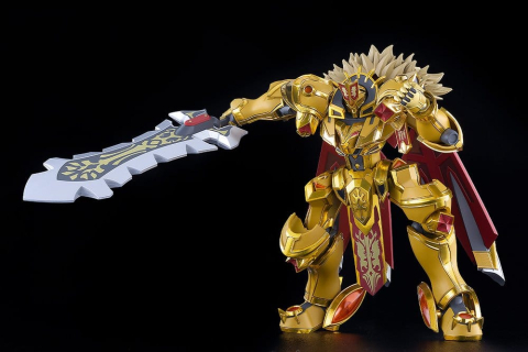 Knight's & Magic Moderoid Plastic Model Kit Goldleo: Royal Metallic Ver. 14 cm [1]