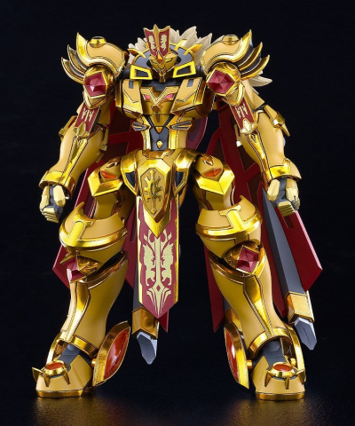 Knight's & Magic Moderoid Plastic Model Kit Goldleo: Royal Metallic Ver. 14 cm [4]