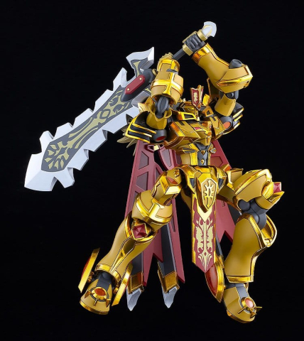 Knight's & Magic Moderoid Plastic Model Kit Goldleo: Royal Metallic Ver. 14 cm [2]