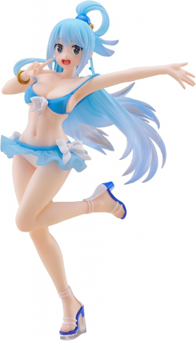 Anime - KonoSuba Coreful Figure – Aqua Swimwear Ver. by Taito