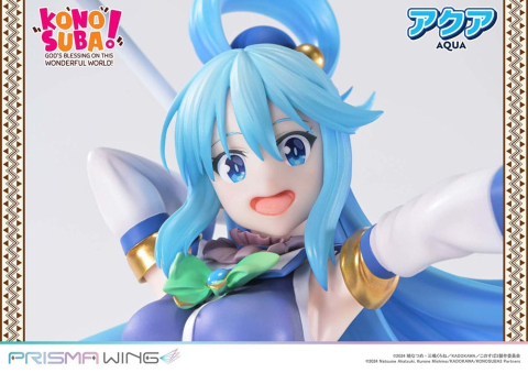 Konusuba - God's blessing on this wonderful world! Prisma Wing PVC Statue 1/7 Aqua 24 cm [6]
