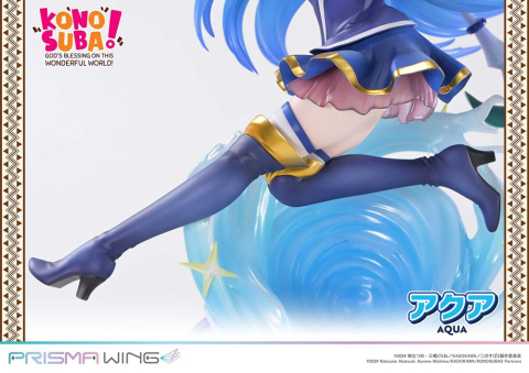 Konusuba - God's blessing on this wonderful world! Prisma Wing PVC Statue 1/7 Aqua 24 cm [14]