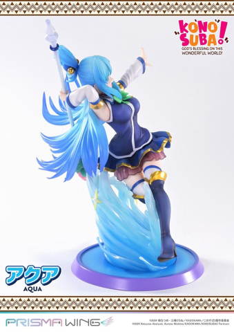 Konusuba - God's blessing on this wonderful world! Prisma Wing PVC Statue 1/7 Aqua 24 cm [5]