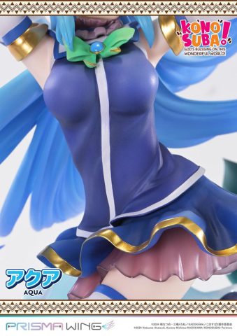Konusuba - God's blessing on this wonderful world! Prisma Wing PVC Statue 1/7 Aqua 24 cm [9]