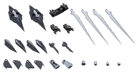 PRECOMENZI - Kotobukiya M.S.G. Model Kit Accessory Heavy Weapon Unit 67 Slash Binder Gray Ver.