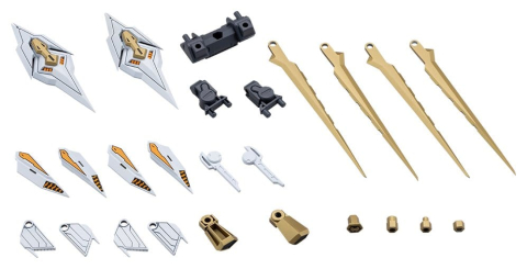 PRECOMENZI - Kotobukiya M.S.G. Model Kit Accessory Heavy Weapon Unit 68 Slash Binder White Ver.