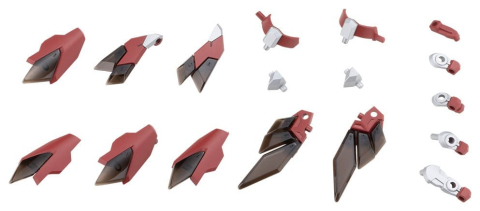 Kotobukiya M.S.G. Model Kit Accessory Set Expansion Armor Type E Deep Red Ver. 6 cm [17]