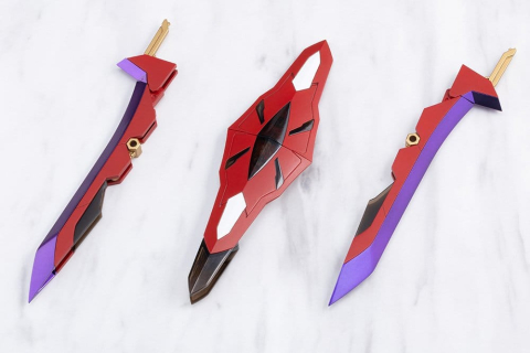 Kotobukiya M.S.G. Model Kit Accessory Set Heavy Weapon Unit 79 Knight Master Sword Chaos Ver. [4]