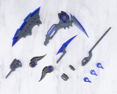Jucarii - Kotobukiya M.S.G. Model Kit Accessory Set Heavy Weapon Unit 80 Evil Axe Gray Ver. 26 cm
