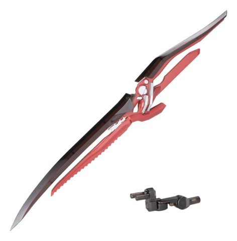 Kotobukiya M.S.G. Model Kit Accessory Set Virtuous Style 15 Silhouette Sword Deep Red Ver. 14 cm [19]