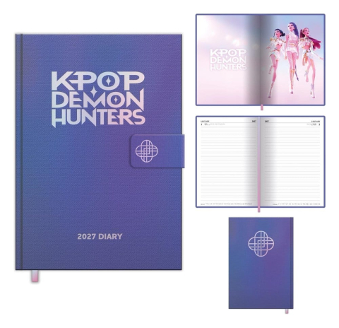 Casa si Cadouri - KPop Demon Hunters A5 Diary 2027