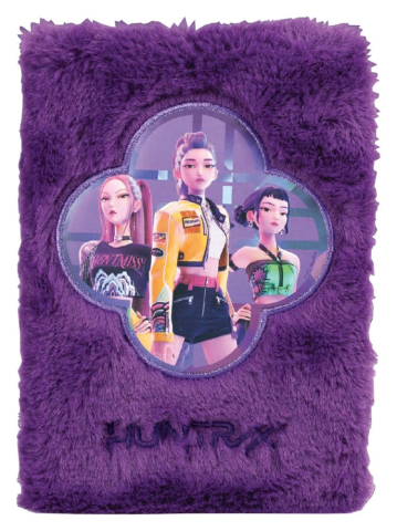 PRECOMENZI - KPop Demon Hunters A5 Notebook Huntr/x Plush