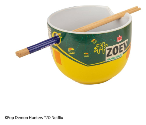 KPop Demon Hunters – Bol Ramen cu Betisoare Zoey Hamburger [1]